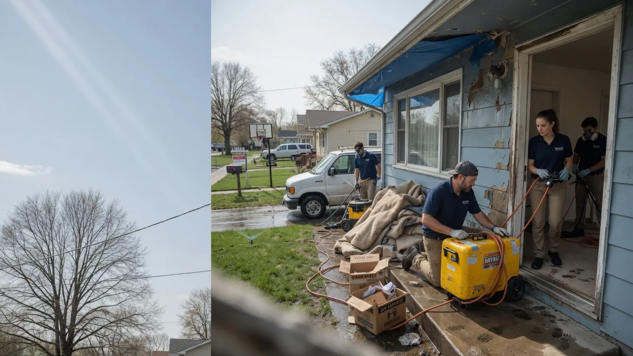 Basement Flood Cleanup in Moorhead, IA near me